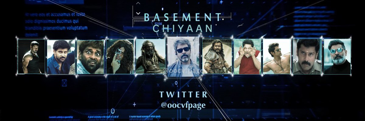 oocvfpage's tweet photo. New Twitter Page Banner - Gearing up for the upcoming  releases of our Chiyaan.

#CVF #Chiyaan #Vikram #ChiyaanVikram #DhruvaNatchathiram #Thangalaan

Follow: @oocvfpage https://t.co/6BvgvssQ9W