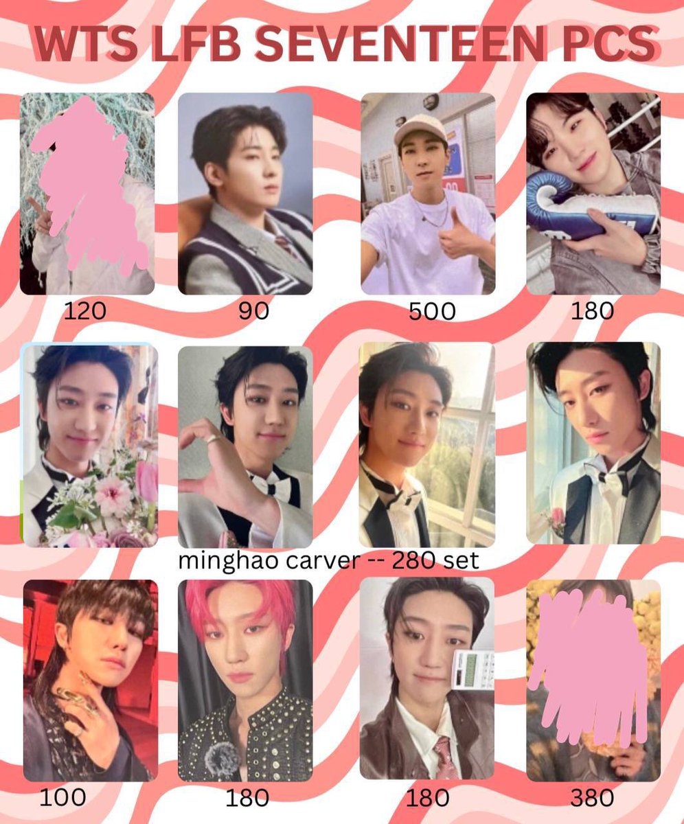 lurnnnjx's tweet photo. up ! 

payo / 5 days dop  
↪︎ dm/reply to claim !

t. scoups jeonghan joshua jun wonwoo woozi the8 dk seungkwan dino fml carver fts pobs fs pc https://t.co/YHh7A4CT43