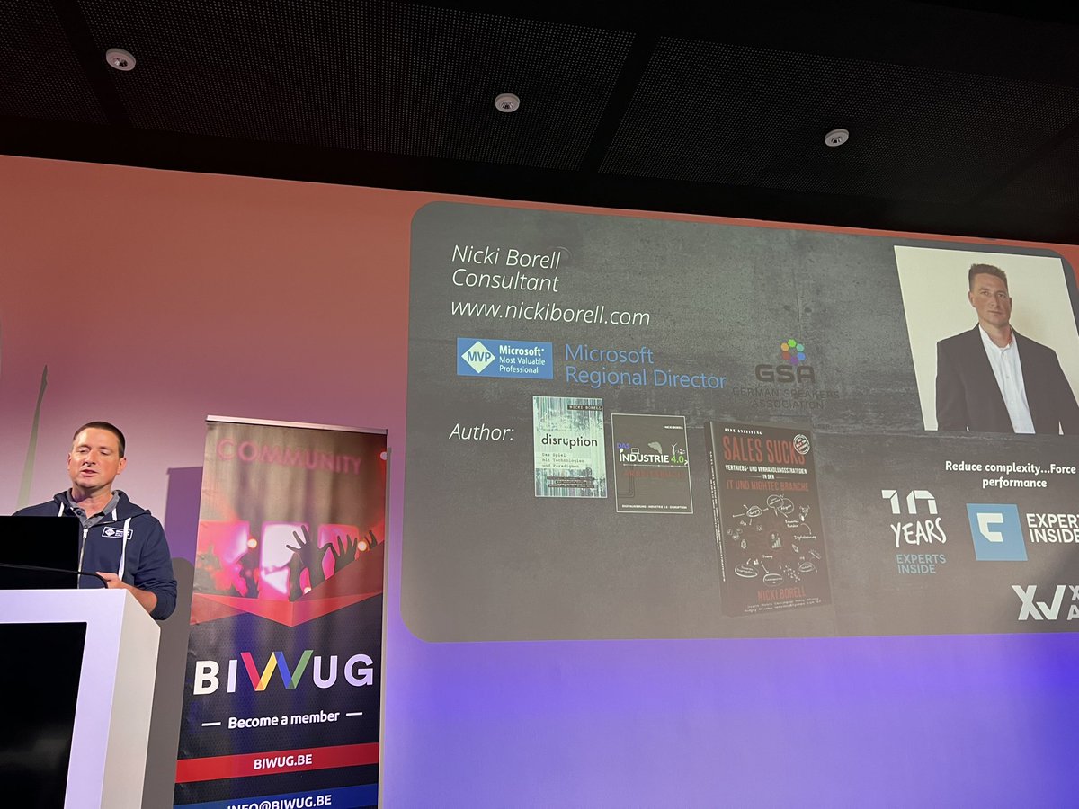 After lunch next session by <a href="/NickiBorell/">Nicki Borell</a>  about 'Microsoft Defender - Strategy &amp; Information Security' at <a href="/CollabDaysBE/">CollabDays Belgium</a>