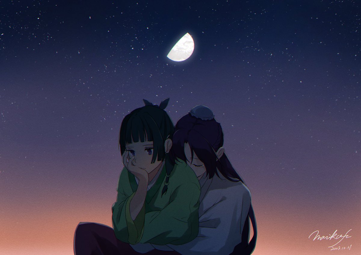mrzrhm's tweet photo. 薬屋のひとりごと
アニメ放送おめでとうございます！！！動く壬猫が見れるのがとても嬉しいです☺️
超ギリギリですがお祝い絵 https://t.co/aIf6qtW9rq