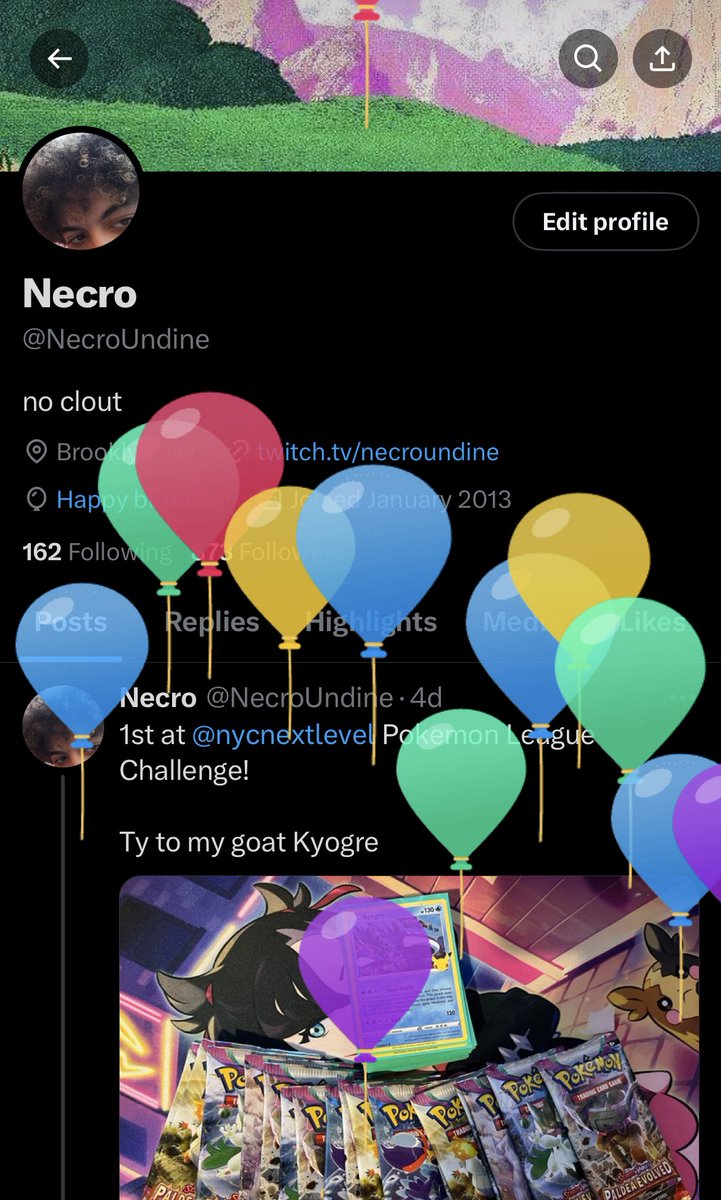always look forward to my twitter balloons 🥳