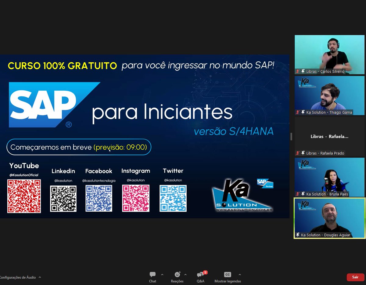 rafaelarruda's tweet photo. Estou entusiasmado em participar do webinar da KA Solutions sobre SAP neste momento! É uma oportunidade incrível para aprimorar meu conhecimento e estar atualizado com as tendências mais recentes.

https://t.co/6iVPr5uYvg
989 7832 1642

#SAP #KA_Solutions #Webinar #SAPbyKa https://t.co/z2S0hlMJzP