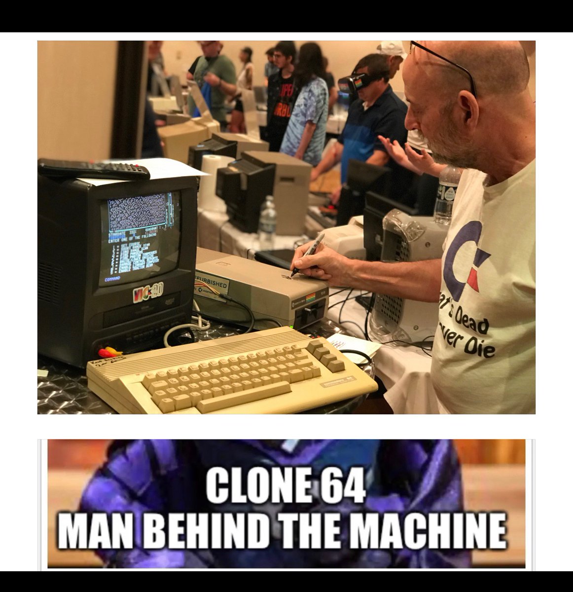 Sounds and stories of VCFMW day 2 & 3 Amiga Commdore Atari PDP UNIX IBM anchor.fm/man-behind-the…