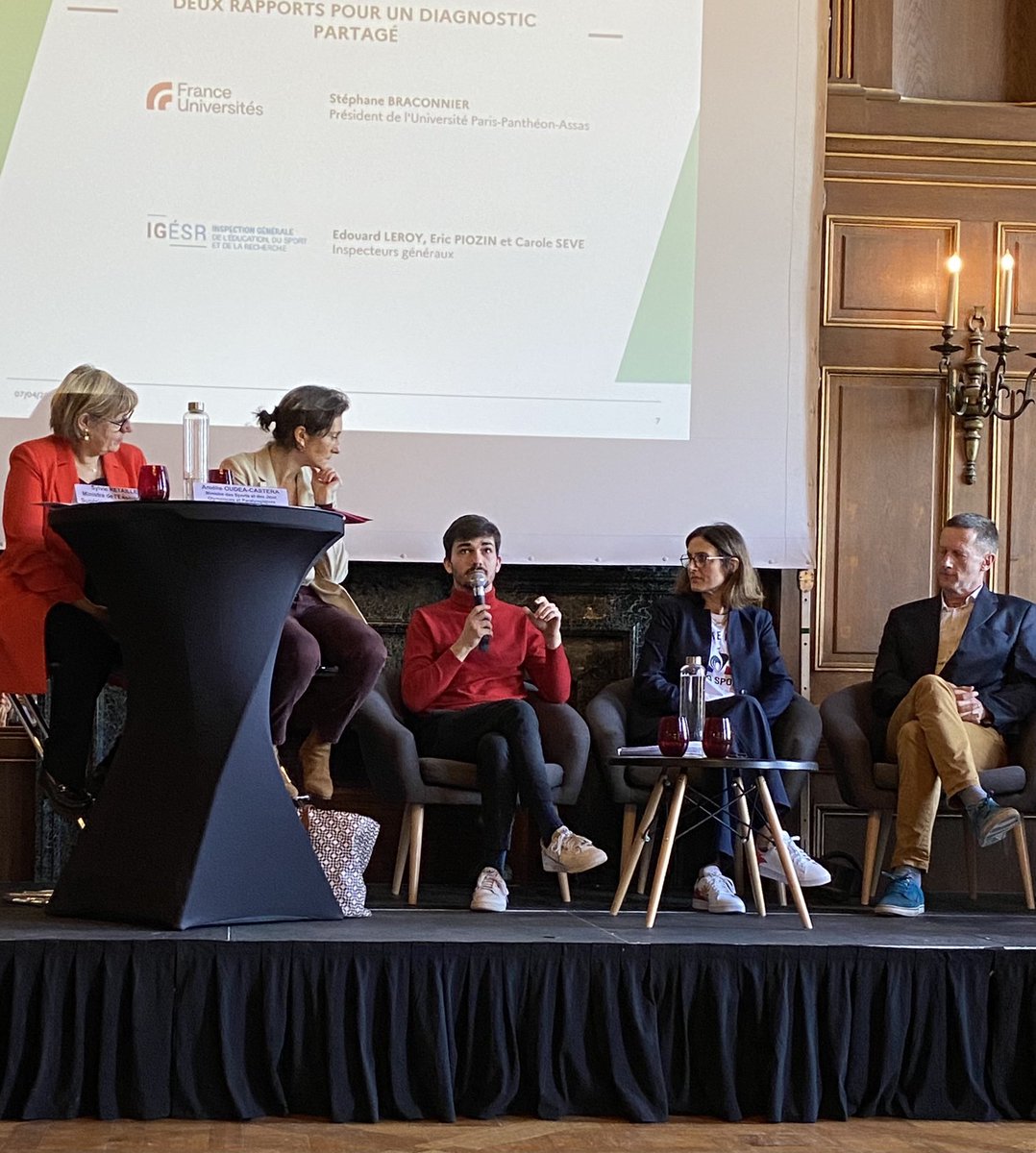 [#CongrèsANESTAPS]

Ce jour, marqué par l’assemblée générale de l’<a href="/ANESTAPS/">ANESTAPS</a>, est l’occasion de mettre en lumière les travaux effectués sur le développement de la pratique d’activité physiques et sportives à l’université 🔙