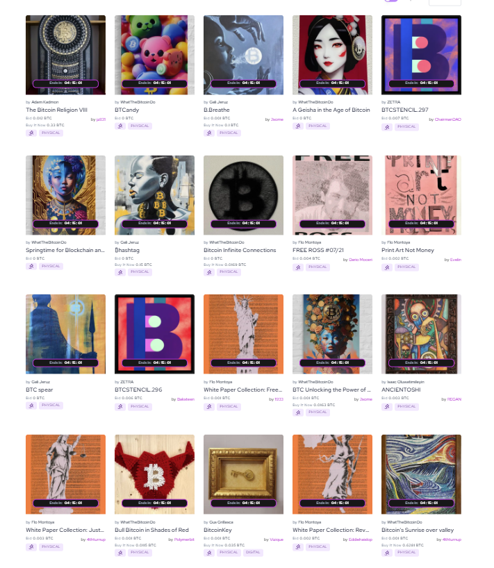 scarcedotcity's tweet photo. ⏳4 HOURS REMAIN⏳

The Bitcoin Art Gallery at 𝗟𝘂𝗴𝗮𝗻𝗼'𝘀 𝗣𝗹𝗮𝗻 𝗕 𝗙𝗼𝗿𝘂𝗺 2023

34 auctions showcasing stunning Bitcoin Art

https://t.co/LCN7fwkuRx

What to know into the close 👇 https://t.co/UFYVixSJrN