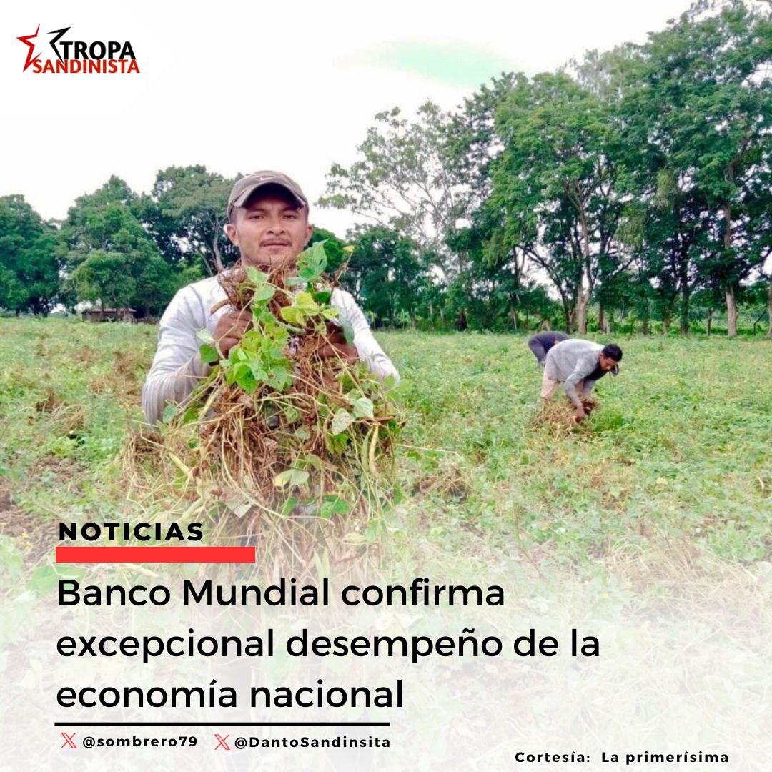 Cuando todo ea avance y desarrollo, alguien sin patria habla de zozobrar.
#FSLNOctubreVictorioso