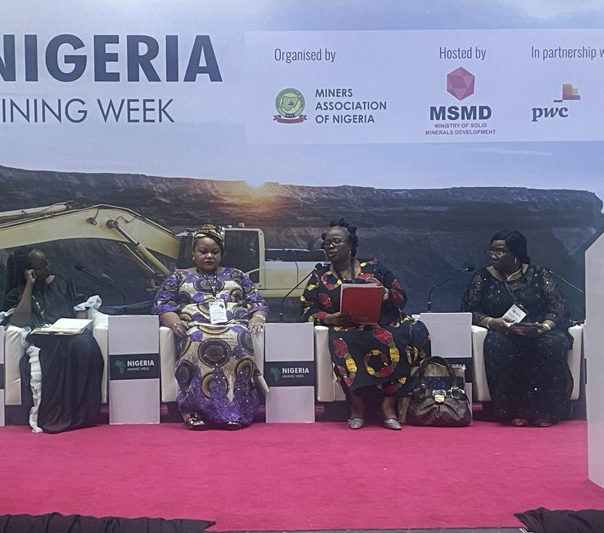 The Executive Director, Centre for Transparency and Advocacy (CTA), Ms Faith Nwadishi explained that in 2012, Women in extractive campaign started and in 2019 the EITI adopted gender inclusivity in it's standard. <a href="/nigeriaeiti/">NEITI Nigeria</a> <a href="/EITIorg/">EITI International</a> <a href="/DrOrjiOOrji/">Dr. Orji Ogbonnaya Orji</a> <a href="/NigeriaMW/">@nigeriaminingweek</a>