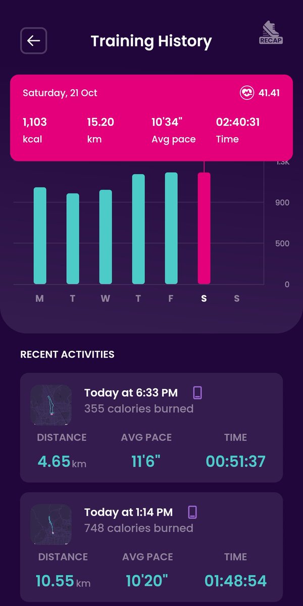 dosken231's tweet photo. #M2E の
『 #MoonFit 』

#RunToEat チャレンジ2日目🌈
本日は1103kcal消費🔥

✅公式Discord
https://t.co/7D1hljwFRh

✅APP招待コード: 8310D55B https://t.co/CURvxGbnV4

@MoonFitOfficial
@AstarNetwork
#Web3Fitness #MFRef #MoonBeasts #Running #MetaX #OGP #PMG #X2E https://t.co/5ACyrNy52v