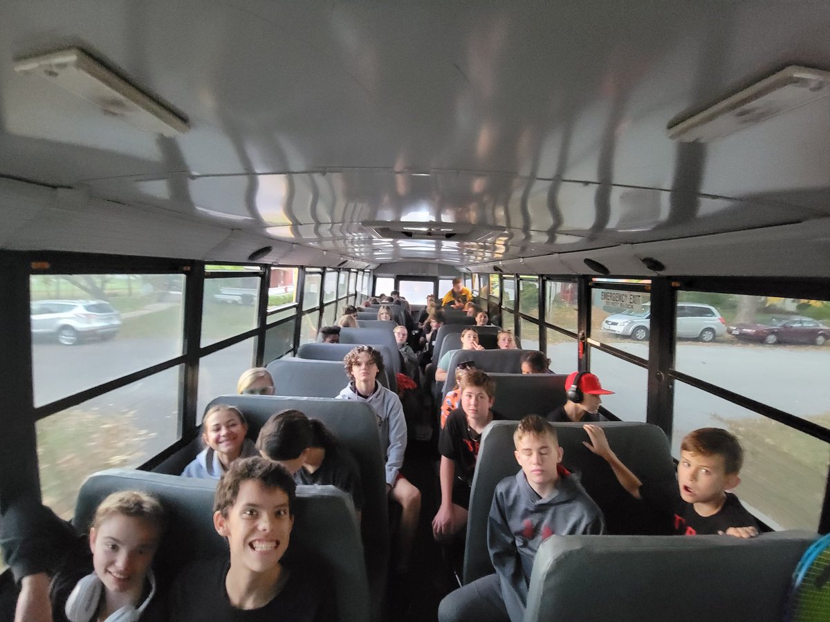 Ccr3Music's tweet photo. Everybody loves early call times and donuts! 🍩🌄 Off to Cameron Marchfest we go! @PlattsburgTiger @PlattsburgHS @CCMSTigers https://t.co/vlyZILR7VS