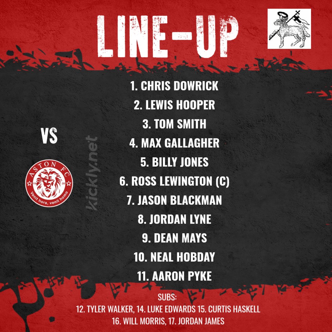 CassingtonRFC's tweet photo. #CFRC Starting XI vs @TheRealAstonFC https://t.co/XOZlgCGcKd