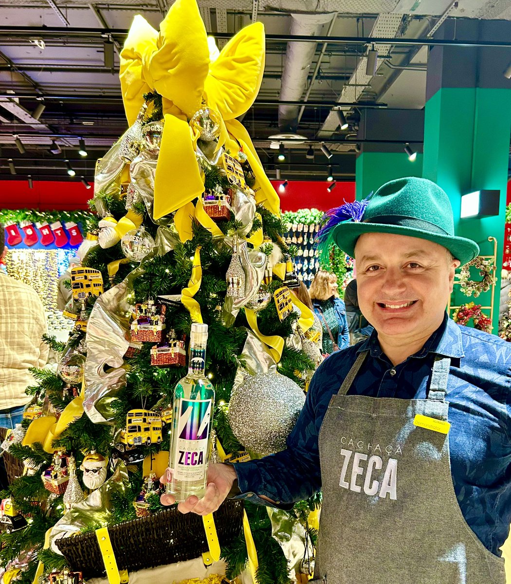 OfficialZECA's tweet photo. It’s beginning look a lot like Christmas. Ready, set, Selfridges. Find Marcos in the Oxford St London store today. @Selfridges #discoverzeca @MrZECAdeMatos https://t.co/q2WWJFBMr3