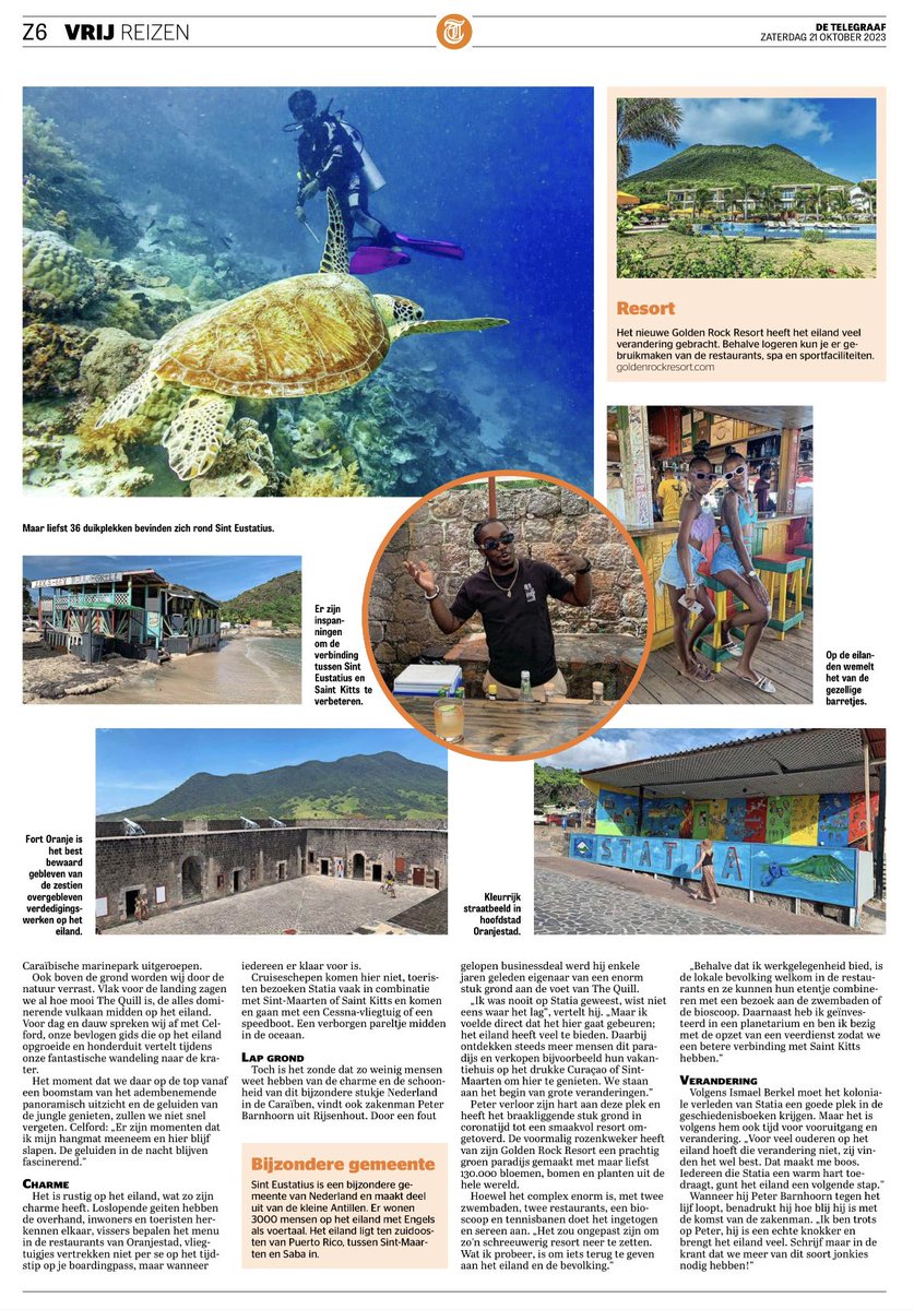 Roald Lapperre (@lapperre) on Twitter photo Een aanstekelijk stuk in de <a href="/telegraaf/">De Telegraaf</a> over een Nederlandse parel in de Caribische Zee ⤵️ Een aanstekelijk stuk in de <a href="/telegraaf/">De Telegraaf</a> over een Nederlandse parel in de Caribische Zee ⤵️