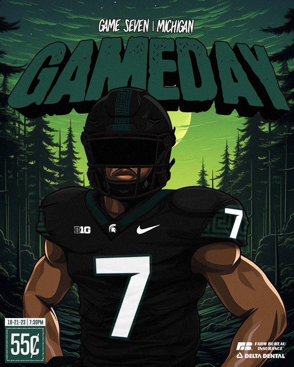 Beat Michigan!

🏟️ Michigan
⏰ 7:30pm ET
📍 Spartan Stadium
📺 NBC
📻 Spartan Media Network