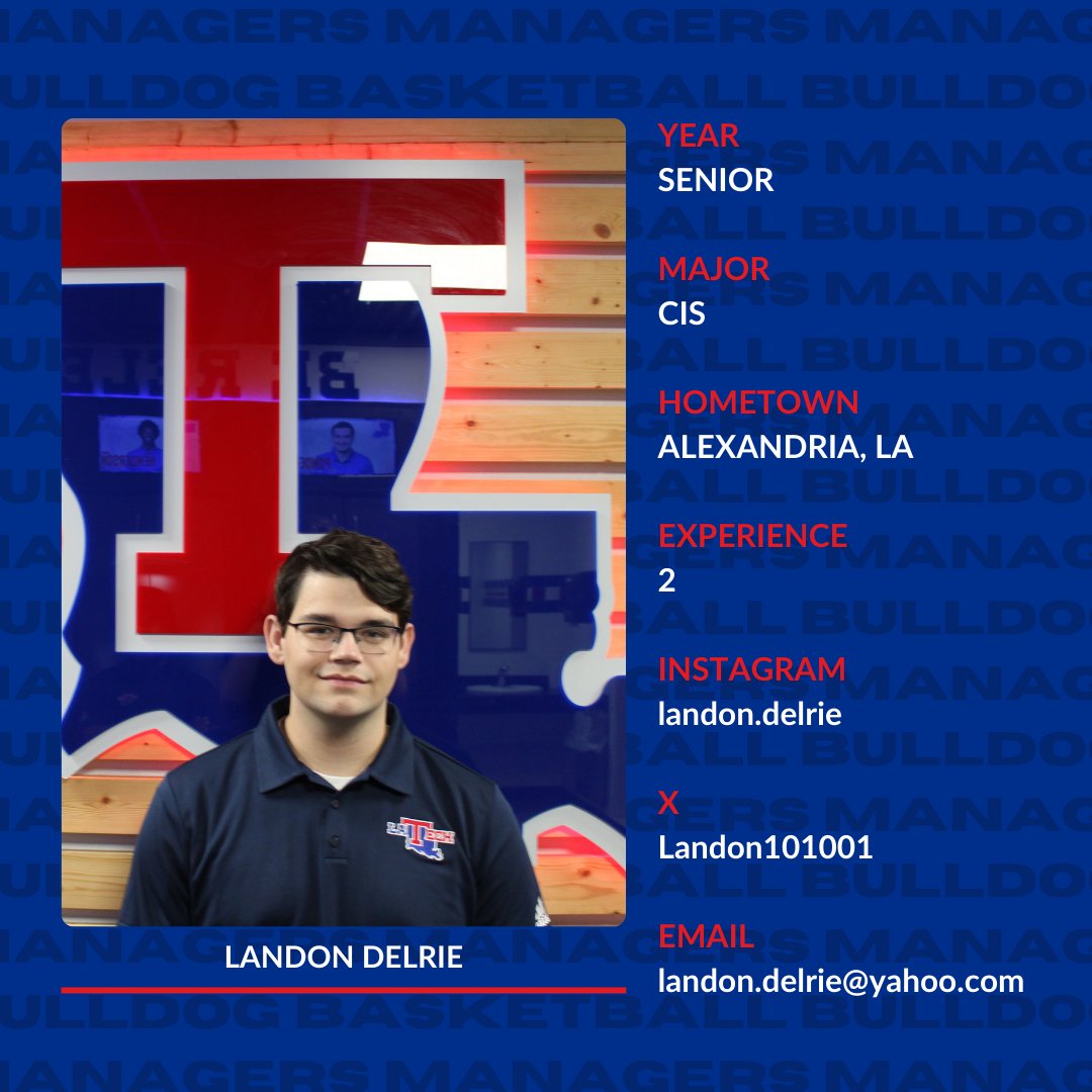 LA Tech MBB Managers tweet media