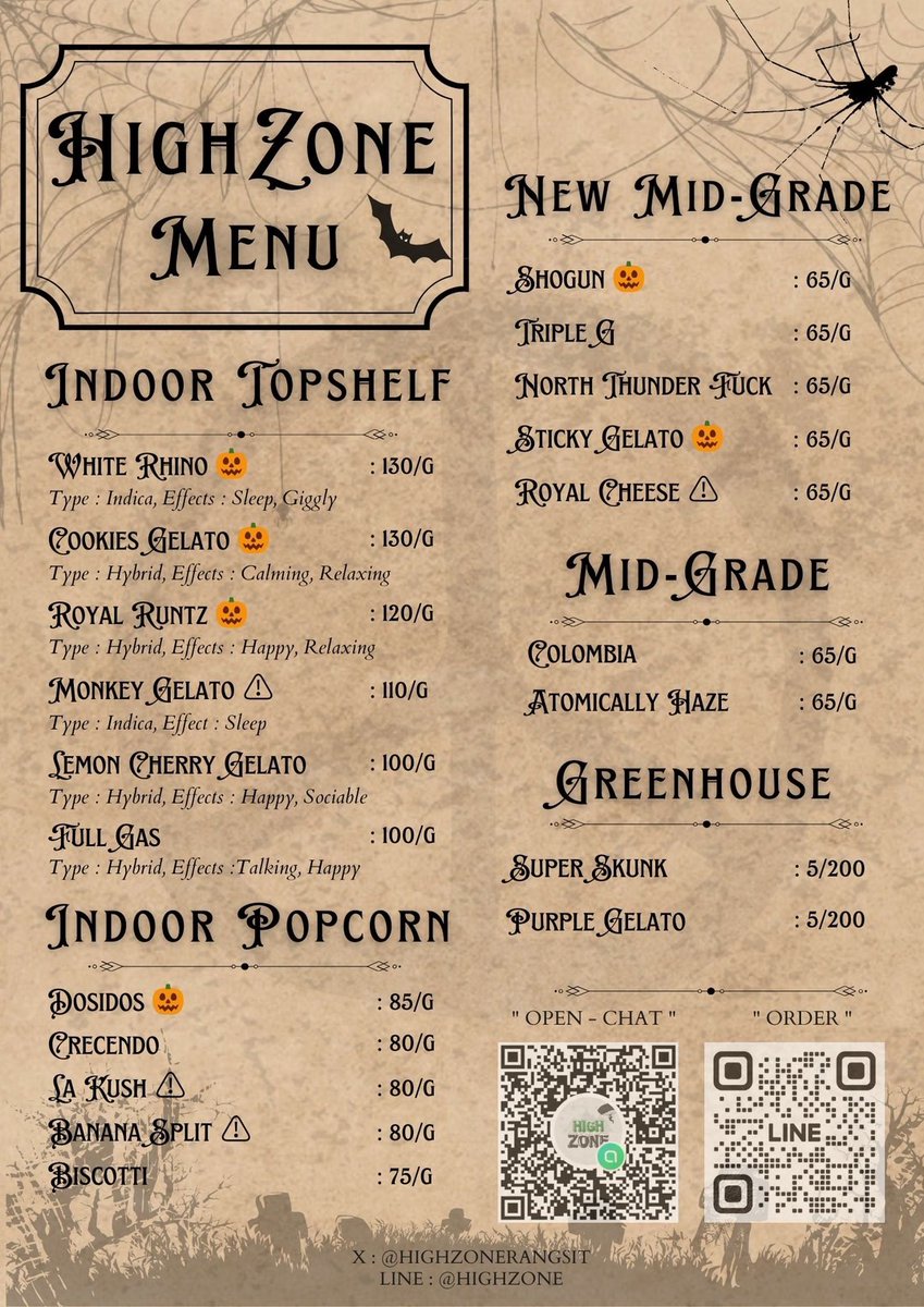 highzonerangsit's tweet photo. ⚠️Promotion Halloween⚠️
ส่วนลดมาแล้วว พร้อมกับของเข้าใหม่ ลดทั้งร้านแค่ 10 วันเท่านั้น‼️ 
🎃 ดูของเพิ่มเติม เช็คเครดิตได้ในไลน์โอเพ่นแชท ตอบคำถามตามจริงนะคะ
📌ส่งฟรีละแวกเมืองเอก
#กัญชารังสิต #กัญชา #กัญชากรุงเทพ #กัญชาออแกนิค #กัญชาราคาถูก #กัญชานนทบุรี #กัญชาดอนเมือง https://t.co/auejkjYExU