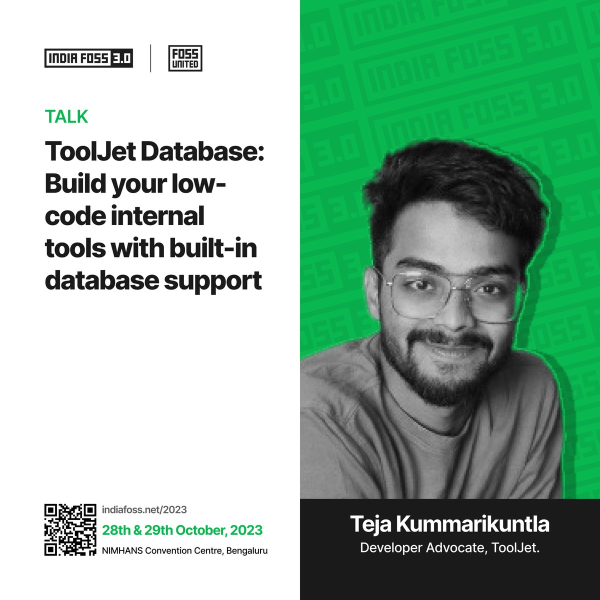 3/4
<a href="/tejakkuntla/">Teja Kummarikuntla</a>, as he showcases the seamless coding experience facilitated by <a href="/ToolJet/">ToolJet</a> Database and focuses on building a low-code internal tool with built-in database support.