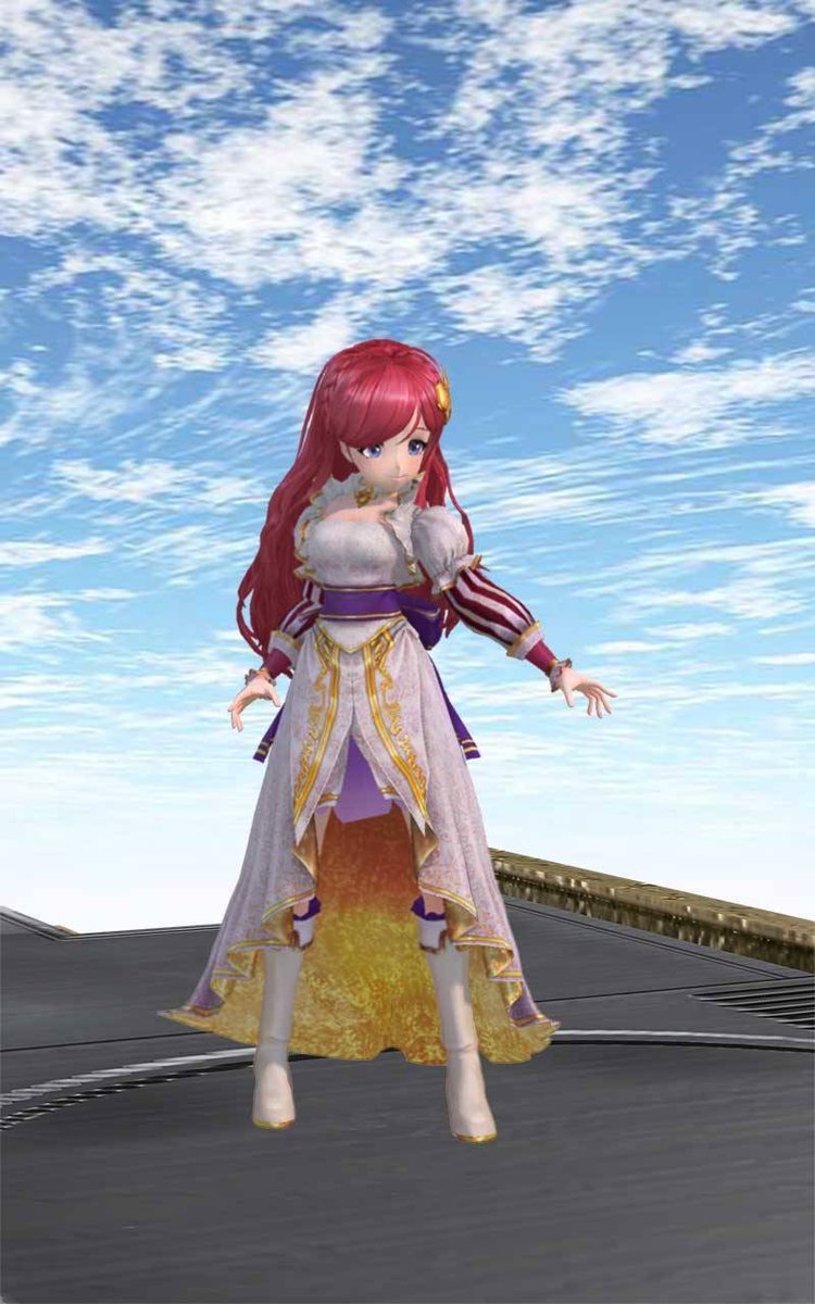 お待たせいたしました。

オリビアの3Dデータを公開します。

前提としてまだ完成とは言えず、当然納得しておりません。

以降、ブラッシュアップはゲームのリリースまで繰り返し行われ、スマホ向け和製ブロックチェーンRPGの王道に相応しいキャラクターへと進化していくことになります。