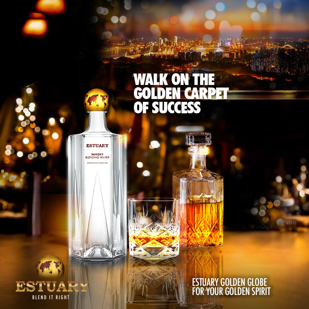 estuaryworld's tweet photo. Raise a Toast to Golden Success as You Walk on The Golden Carpet. 

Estuary Golden Globe For Your Golden Spirits

Blend It With Estuary

#BlendingWater #EstuaryGoldenGlobe #Success #GoldenCarpet #Esturian #EstuaryBlendingWater #BlendItRight #BlendItWithEstuary https://t.co/JGOyozABJm