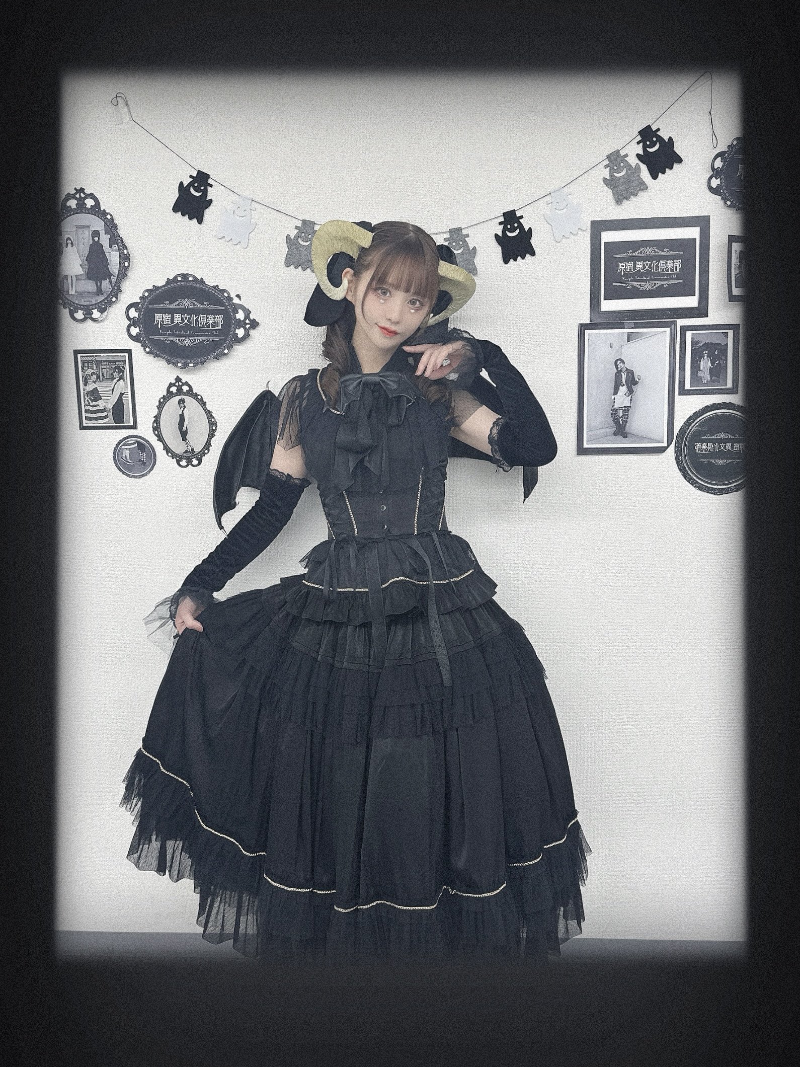 エスタリアエヘニア　PURENESS RITUAL ドレス 黒　M エスタリアエヘニアPURENESS RITUAL ドレス 黒M