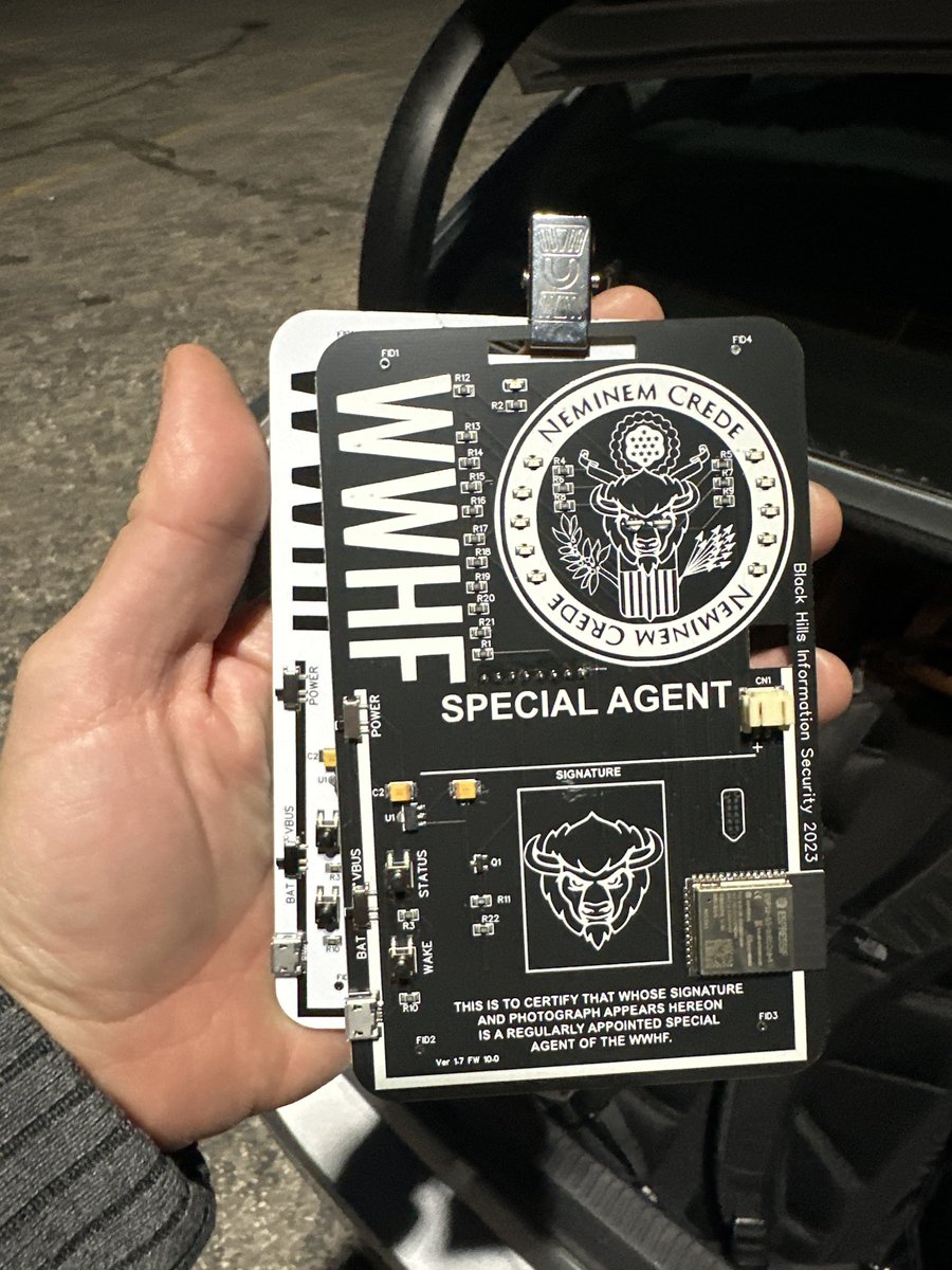 joehacksalot's tweet image. I’m excited to share that my team and I won our first black badge competing in the ctf at this year’s @WWHackinFest. As always, I’m hugely thankful for @IronwoodCyber in supporting us in our passions.