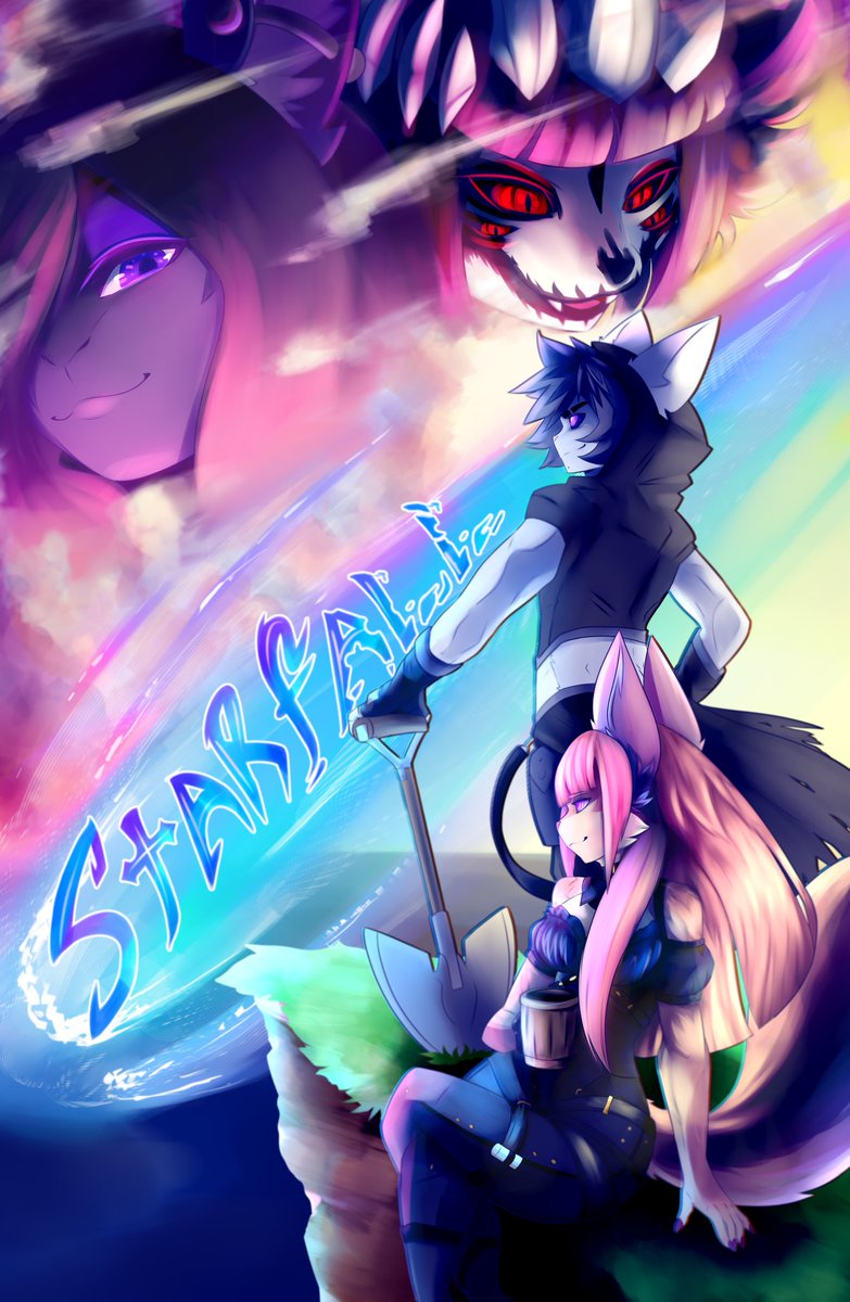 LoneSkytower's tweet photo. Fake comic cover Starfall https://t.co/MvJaRSK7v8