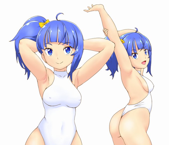 ソラちゃん水着シリーズ。
腋が無防備でとってもエッチなソラちゃん🥰 