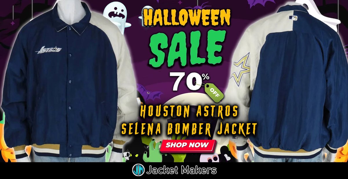 #Halloween Hot Offer Get Upto 70% OFF #HoustonAstros #SelenaQuintanilla #Bomber Jacket
jacketmakers.com/product/selena…
#Halloween2023 #HalloweenSale #OOTD #Style #Fashion #Outfit #Costume #Ready2Reign #MLB #Astros #queen #bringingithome #jacket #HalloweenGiftIdea #baseball #sale #ShopNow
