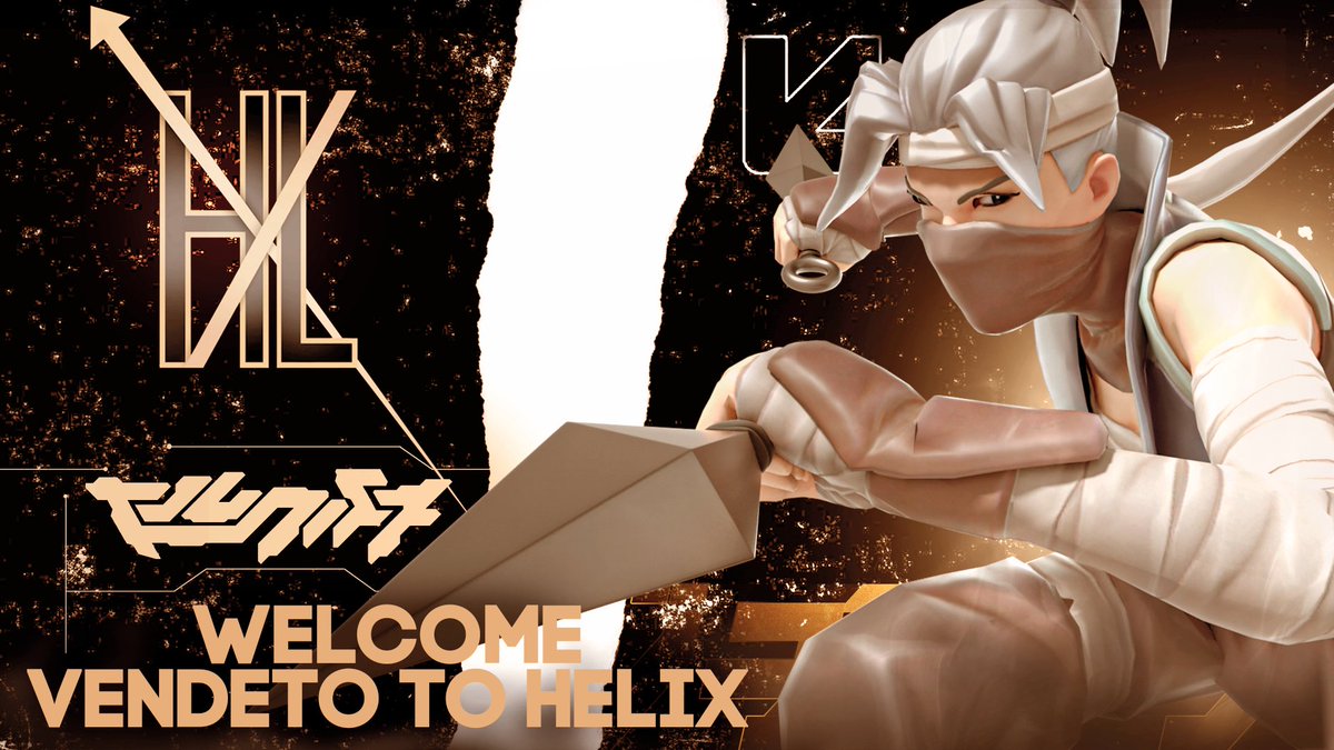 Team__Helix's tweet photo. Introducing @Vendetooo as GFX https://t.co/qxYv408Ler