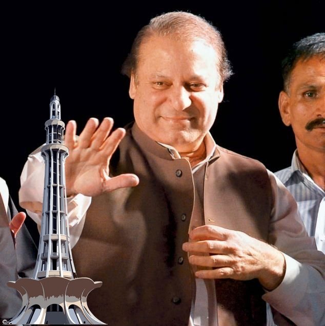 princess17584's tweet photo. تین بار وزیر اعظم رہنے والے نواز شریف عام انتخابات سے قبل اپنی پارٹی کی سیاسی کوششوں کو زندہ کرنے کے لیے پاکستان واپس آئے ہیں۔ #SherKiWapisi https://t.co/eWUw9Xn8Lv