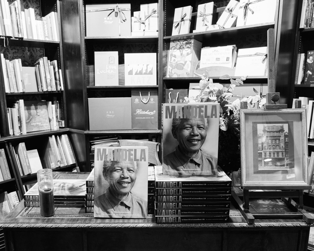 Noellacc's tweet image. “Education is the most powerful weapon which you can use to change the world.” It was a huge privilege to write the preface to Dr Phumla Makaziwe Mandela’s book about her father; ‘Mandela; In Honor Of An Extraordinary Life’ and to celebrate the launch at Hatchards Piccadilly.