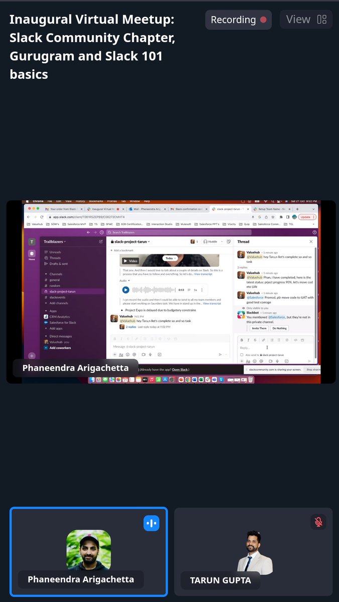 KMARKAD's tweet image. Thanks for giving good knowledge on Slack.
@slack_community @slack @TarunDevOps @arigachetta #SlackCommunity #SlackGurugran