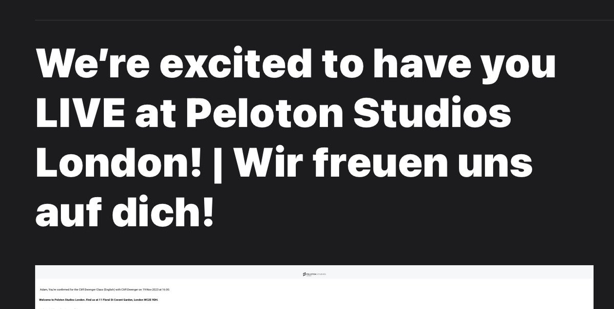 ERDocBrown's tweet image. So excited too!!!

#peleton #london #cycling #spin