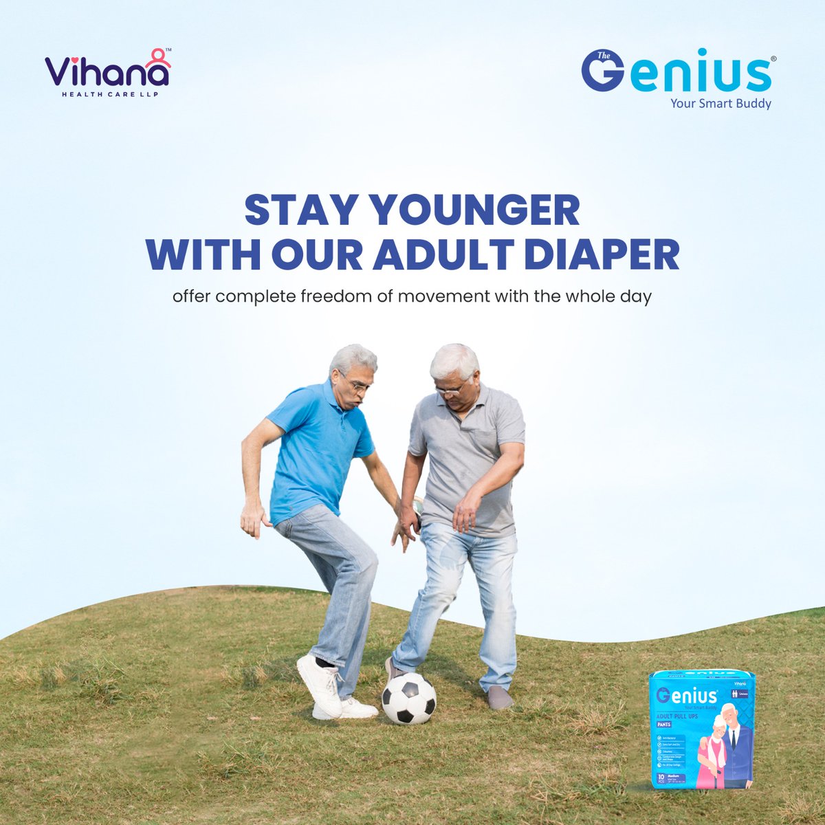 Stay younger with our adult diaper offer complete freedom of movement with the whole day.
.
#adultdiapers #incontinenceproducts #adultpants #diaperbriefs #seniorcare #elderlycare #incontinenceissues #bladderleakage #diaperlover #urinaryincontinence #incontinencesupport #depend