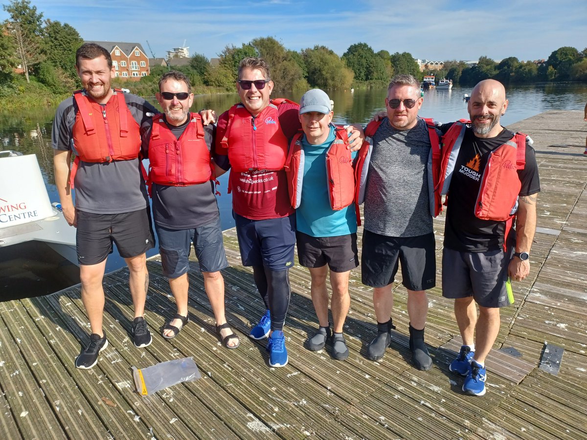 Some days are tougher than others, but kayaking on the River Taff with the #BikeBoatBoot team yesterday really helped. The training continues for next year's challenge for Ty Hafan
#charitychallenge #extremechallenge #WALES 
Find out more > 5in55.co.uk