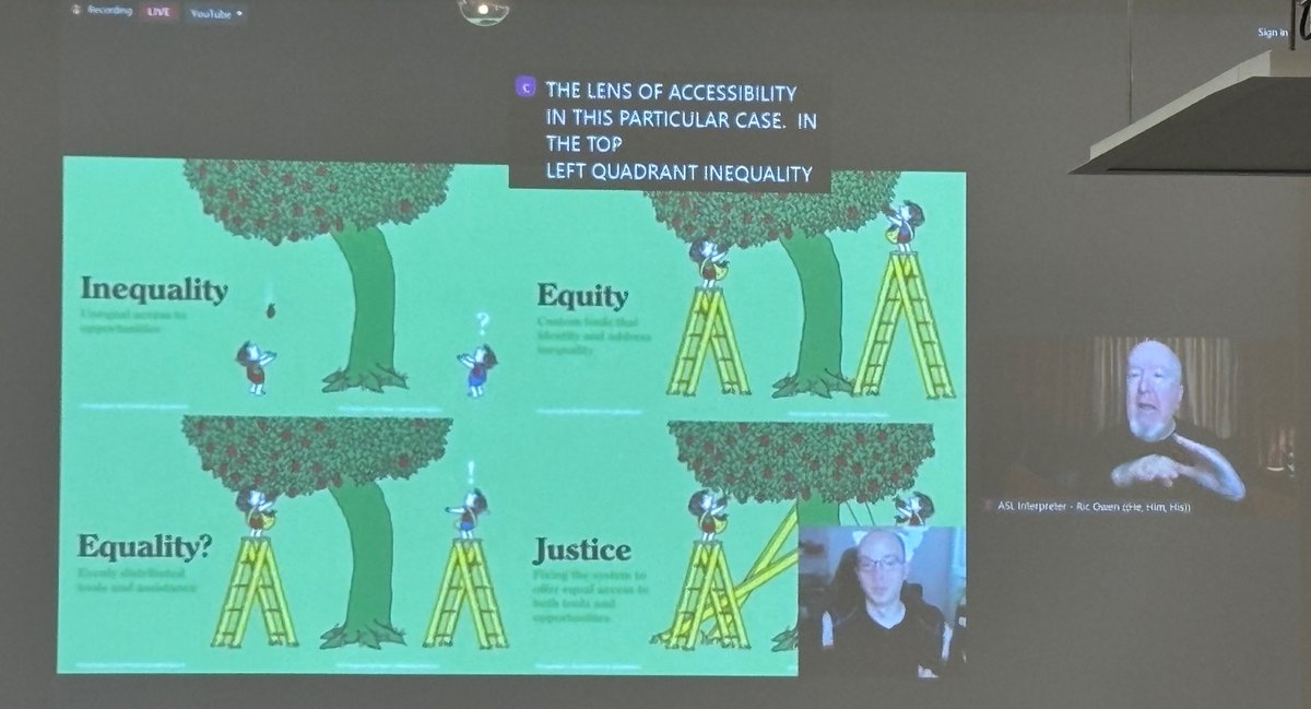 Accessibility as Social Justice- Michael Anthony @jetuser guiding us through understanding the purpose and hallmarks of justice in terms of game design. #GAconf