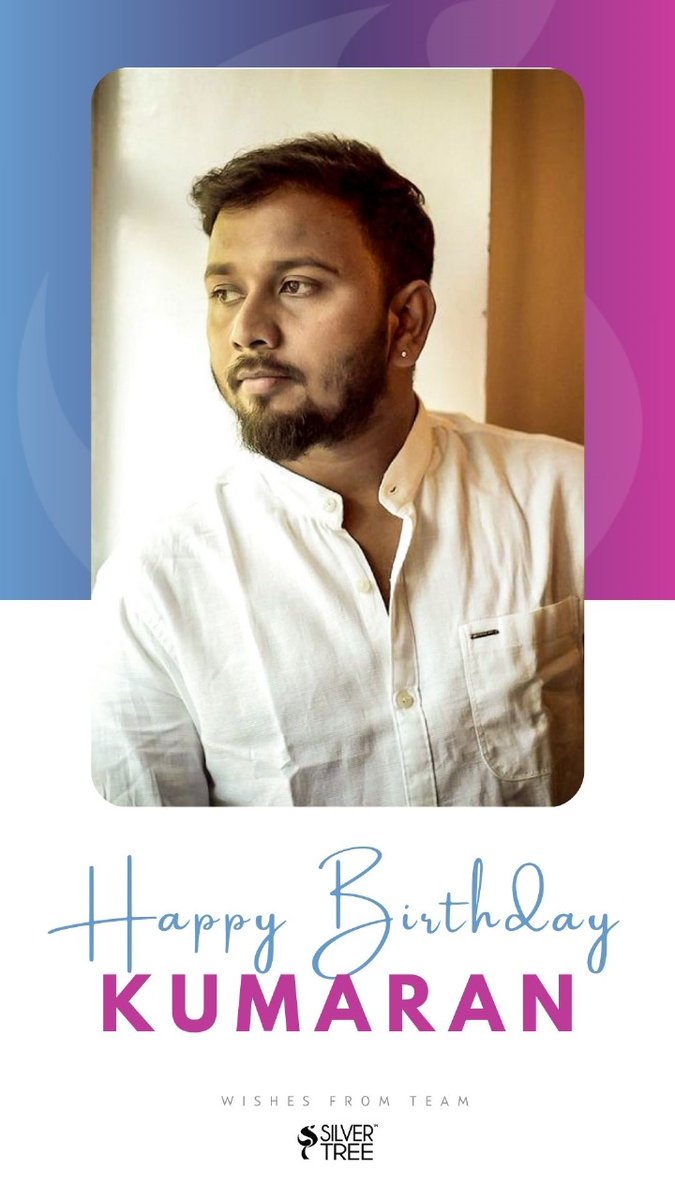 Wishing A very Happy birthday to Aspiring Filmmaker @DirKumaran 

#HappyBirthdayKumaran
#HBDKumaran

@SathishwaranPRO