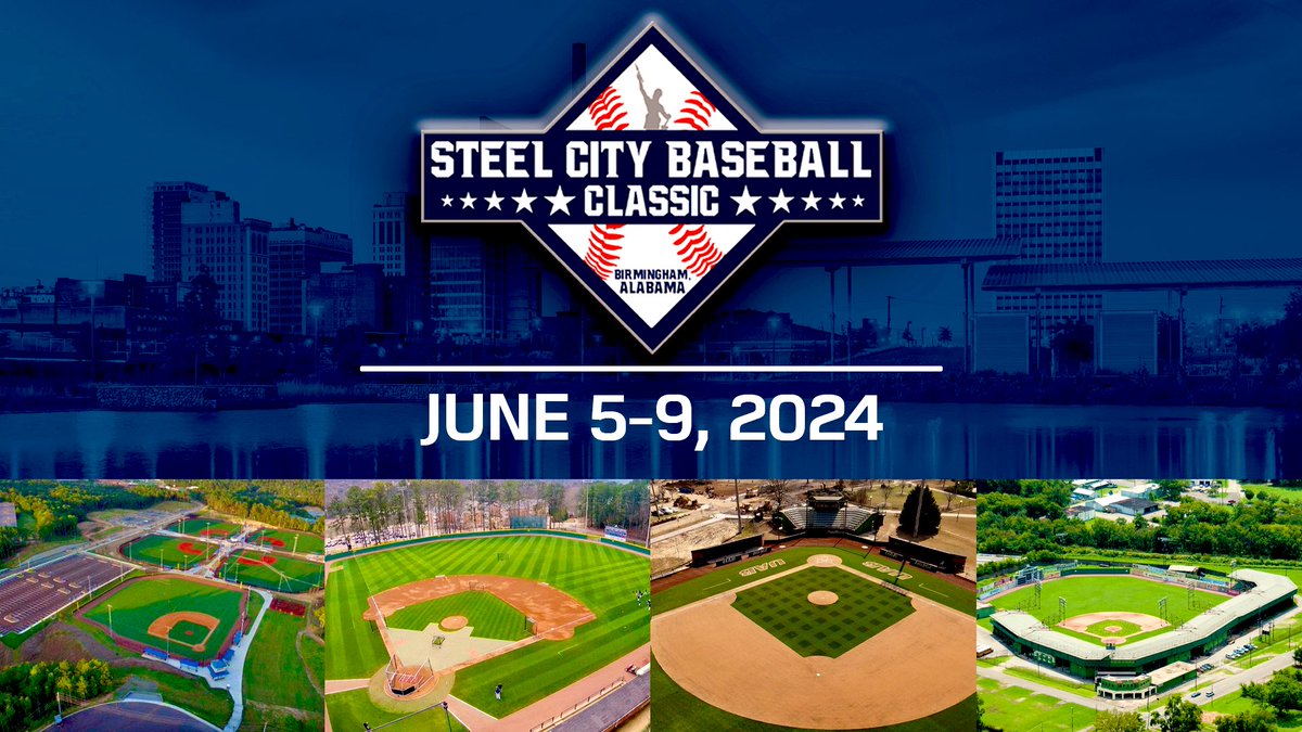 SteelCity_BB's tweet image. ‼️2024 Dates Released‼️
Information and Registration for the 7th Annual Steel City Classic at:
collegebaseballcamps.com/steelcity
We look forward to hosting some great organizations in the “Steel City of the South!”