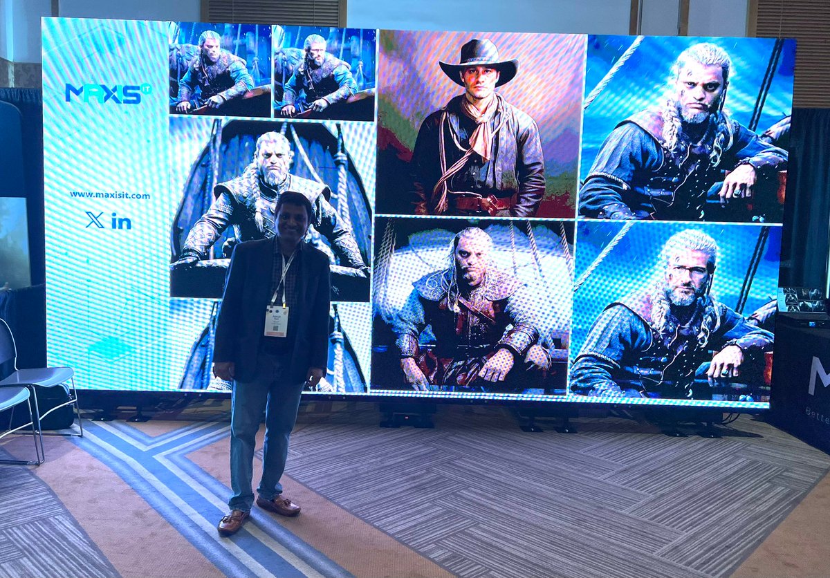 MaxisAIInc's tweet image. 📸 Join us at SCDM 2023, booth #202 and step into the future with our cutting-edge AI-powered photo booth! 🤖📷
 
Let&apos;s make the #SCDM conference unforgettable!
 
#SCDM2023 #ClinicalDataMatters #ClinicalTrials #ClinicalDataManagement #AI #DataIntegrity #Decentralized #MaxisIT