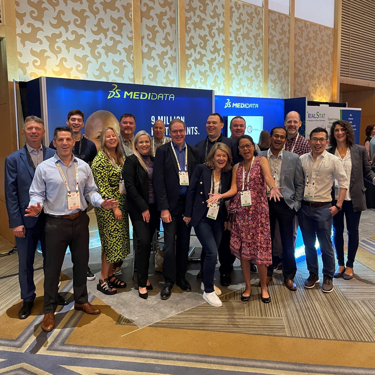 Medidata's tweet photo. Medidata is on the road! Find us at #SCDM23, booth #112, & #MedTechCon, booth #431. Follow along here & on Instagram (@medidata.solutions) for live updates from the show floors all week! 🙌 https://t.co/CgEeLG6DWd