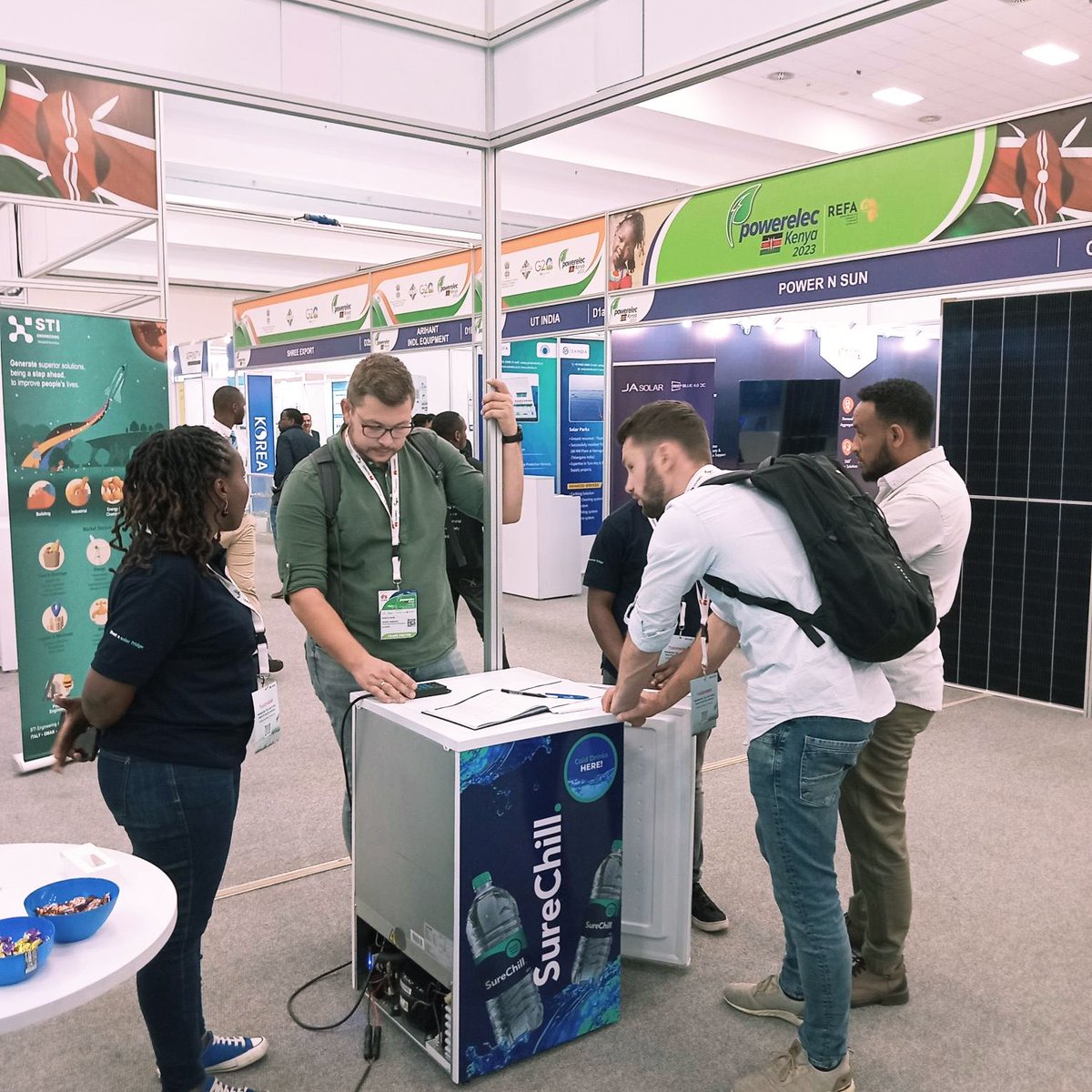 Thank you to all who visited our booth to learn more about #SureChill fridges. We can wait to work with you to unlock the future of #cooling in Kenya and East Africa #solar industry. Special thanks to the #POWERELEC #KENYA 2023 organizers for orchestrating this exceptional event.