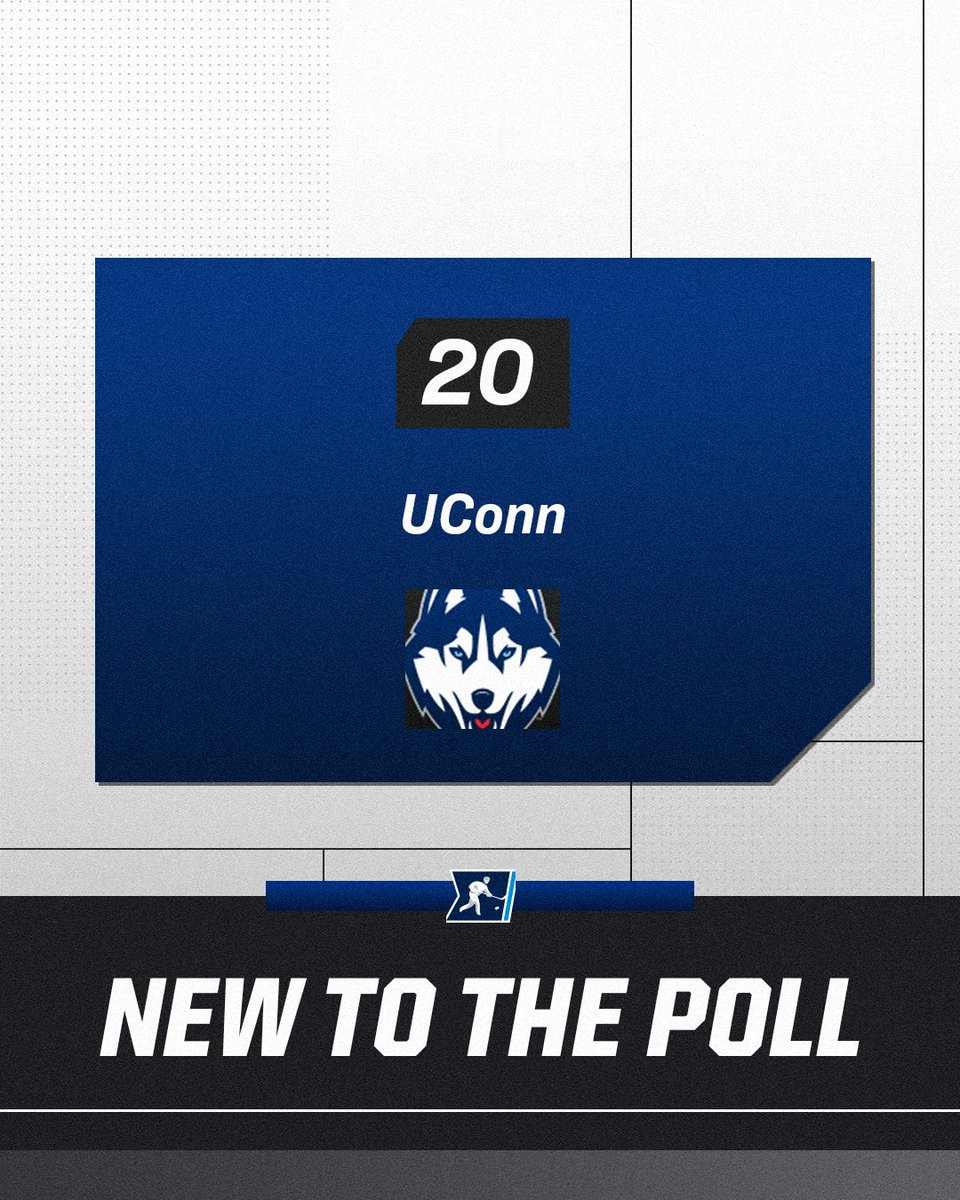 NCAAIceHockey's tweet photo. Week 1 @USCHO Men's Rankings 🏒

#NCAAHockey https://t.co/JINXNkrXDQ