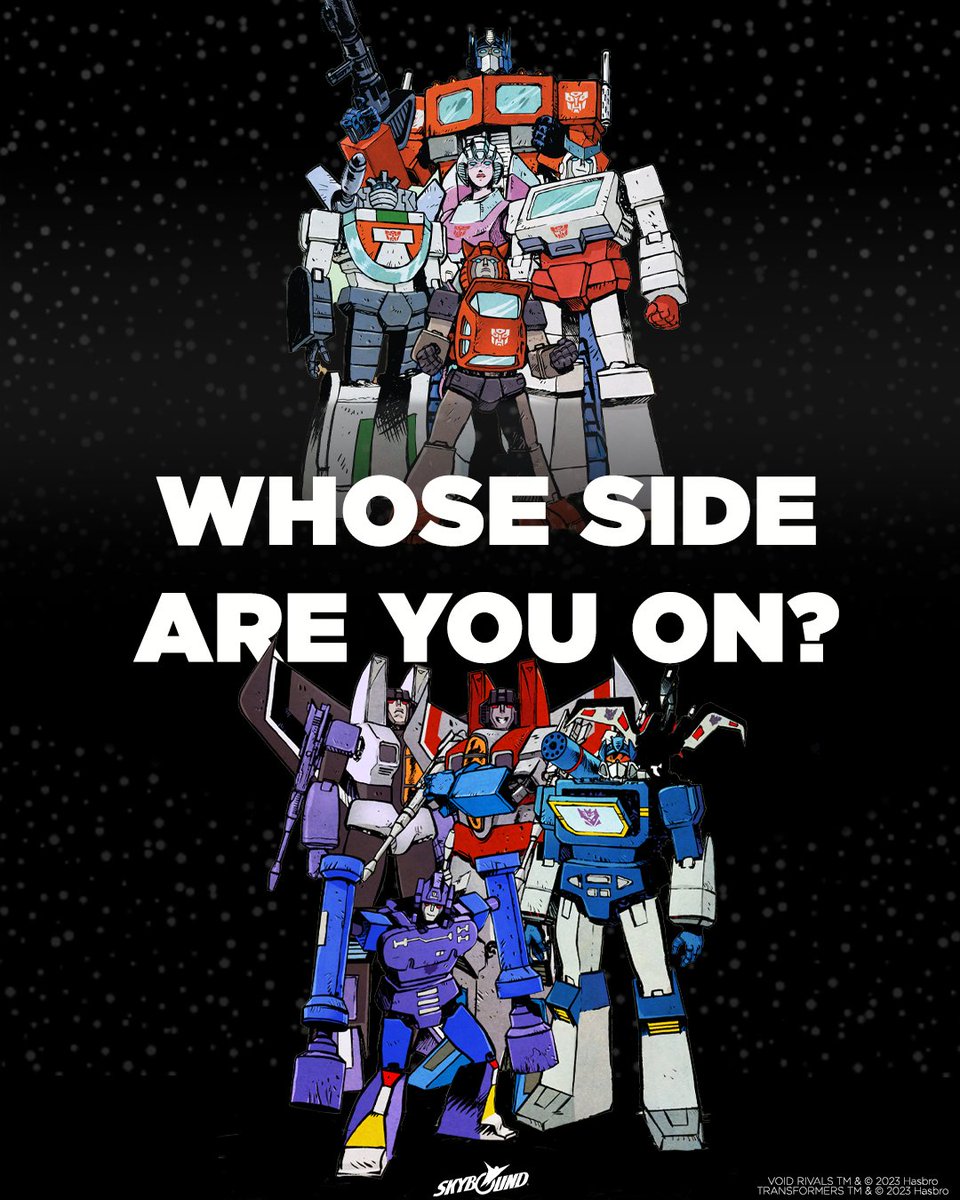 Skybound Entertainment (@skybound) on Twitter photo Who're you siding with in the #EnergonUniverse?
Art by <a href="/danielwarrenart/">Daniel Warren Johnson</a> & #MikeSpicer Who're you siding with in the #EnergonUniverse?
Art by <a href="/danielwarrenart/">Daniel Warren Johnson</a> & #MikeSpicer