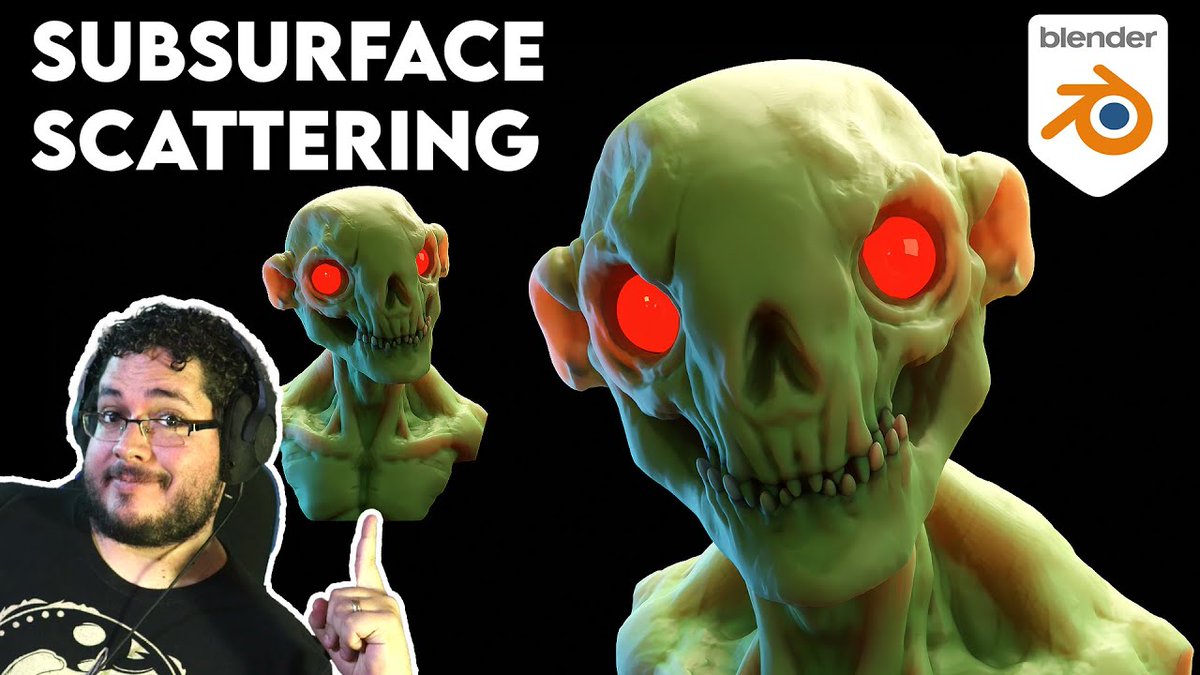 contentguild's tweet image. Introducing Subsurface Scattering in #Blender - #blenderbeginner bit.ly/3tkAhJZ