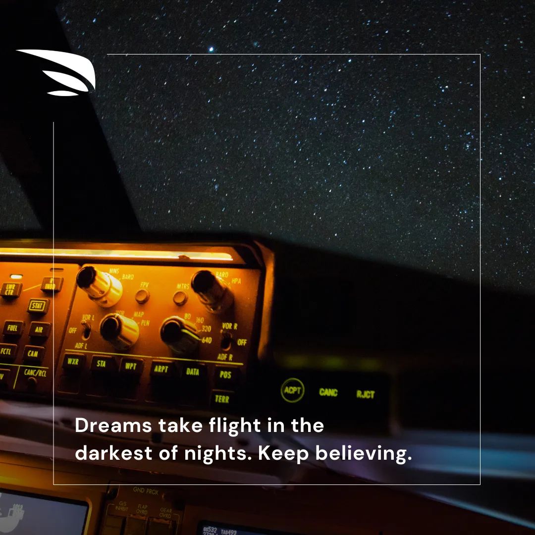 Keep believing and watch your aspirations illuminate the sky ✨🛫 

#BelieveAndAchieve #StratusFinancial #StudentPilots #FlightSchoolPartners #PilotFinancing