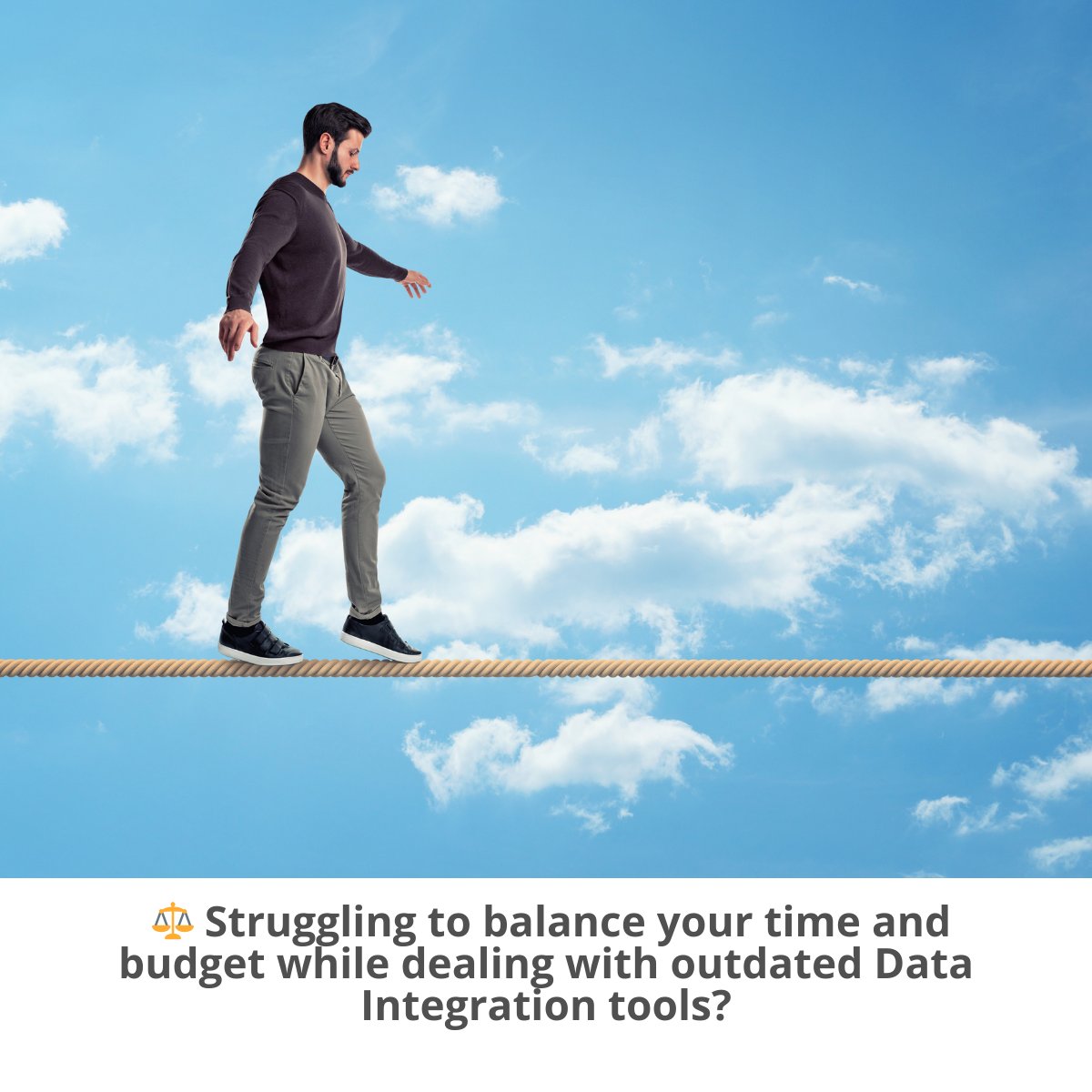 Anvizent's tweet photo. Still, using old data integration tools? 🕰️ They're holding you back in today's fast-changing business world.  
Anvizent is the only Next-Gen self-service dynamic data integration technology that accommodates ongoing data changes on the fly. info@anvizent.com #dataintegration https://t.co/Ga8fOYoV50