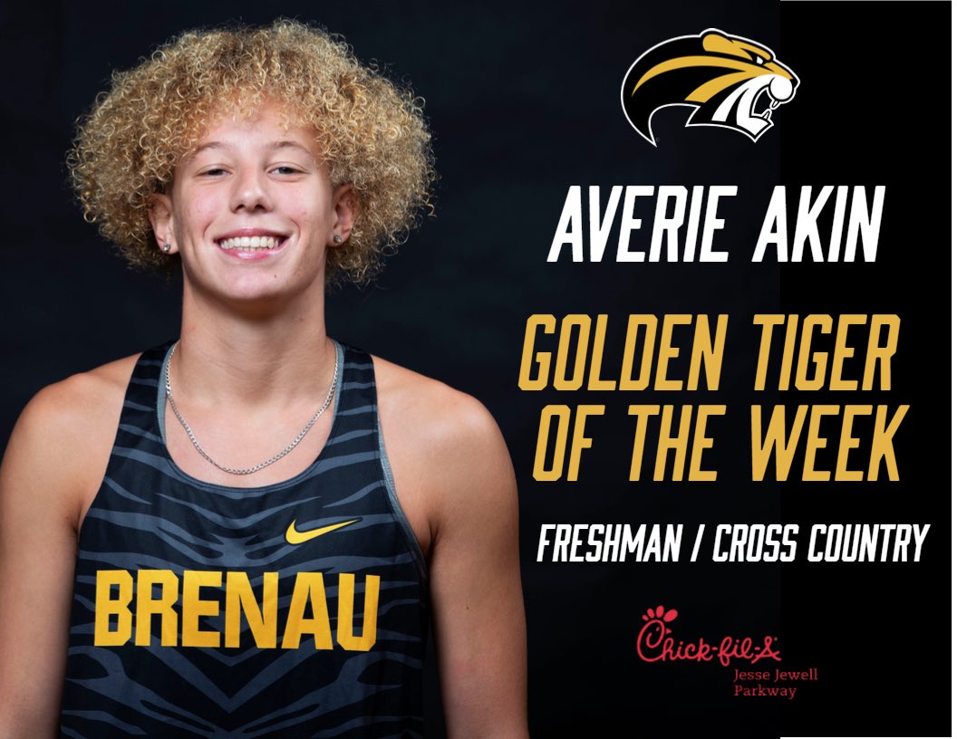 This Weeks Golden Tiger of the Week is Averie Akin! She ran another personal record in finishing 19th in a large and talented field at the ASICS invite. Her time of 19:42 was the top NAIA runner in the field as she led the Golden Tigers to finish 1st among the NAIA schools.