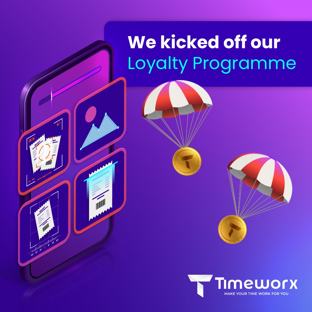 timeworx_io's tweet image. 1/5 Busy Q3, amidst vacation vibes! 🐝🏖️
Dive into our highlights! 🚀
First, as a huge THANK YOU to our amazing community, we kicked off our #LoyaltyProgramme with a whopping #Airdrop of 1M TIX and made sure every #PunchCard moonwalks right onto the #Mainnet at launch.