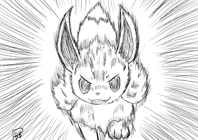 リクエスト消化!!
イーブイ!!
色はあえて付けてません 