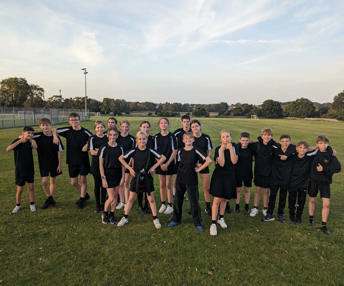Great all round team performance at the West Norfolk schools cross country championships. All finished top 40 with 7 qualifying for Norfolk Schools. Performance of the day to NY who won Yr10/11 boys race. Well done to all.