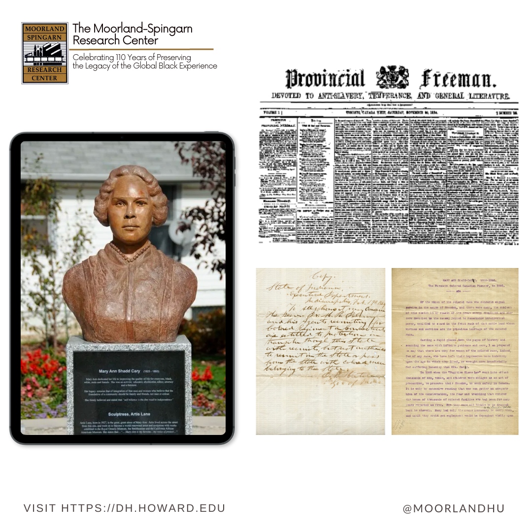 Moorland Spingarn Research Center tweet media
